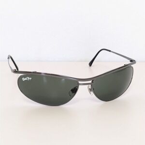 Black Flys Fire Fly Model Wire Frame Sunglasses JAPAN Vintage Gunmetal Silver